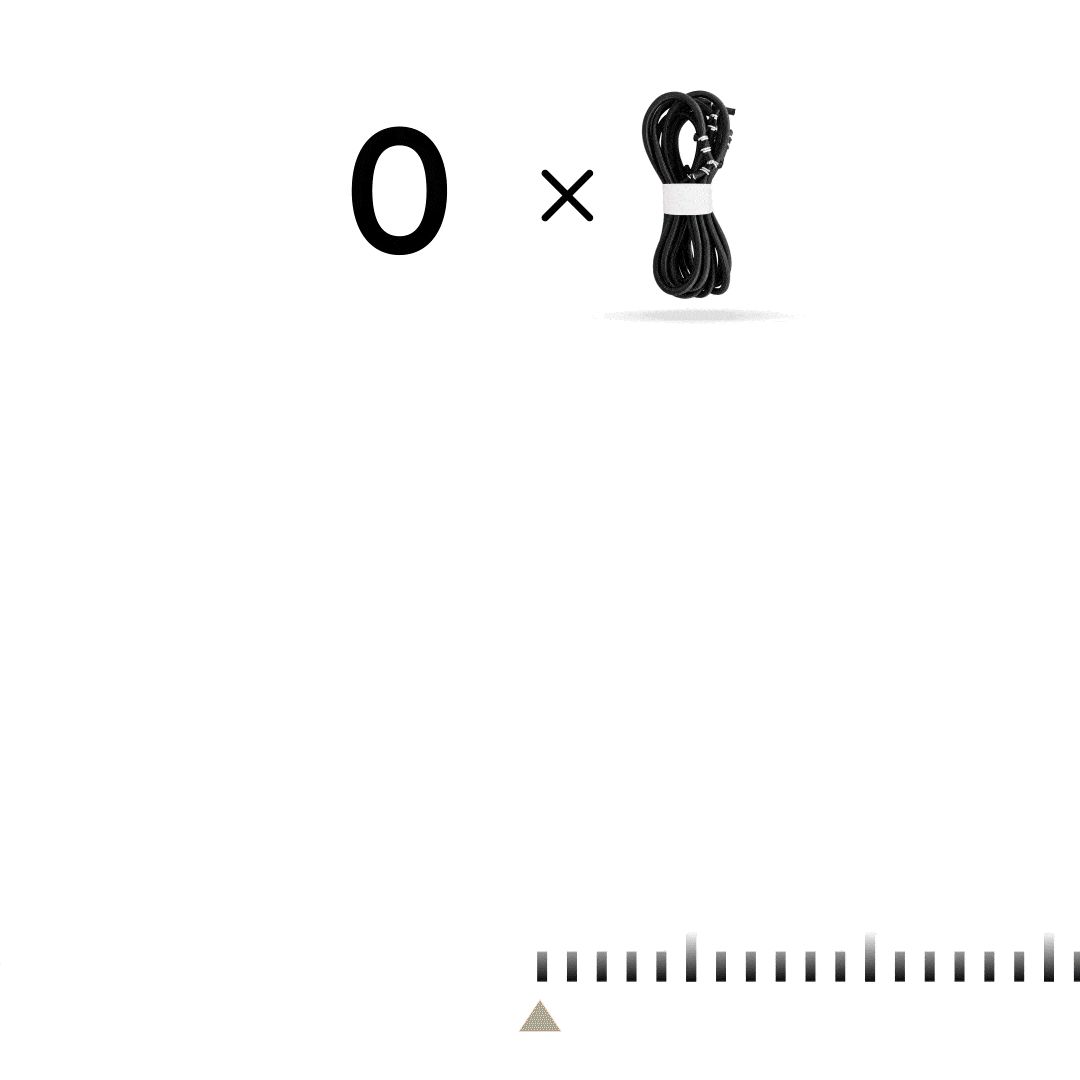 Anzahl Seilringe pro bellicon Modell.
