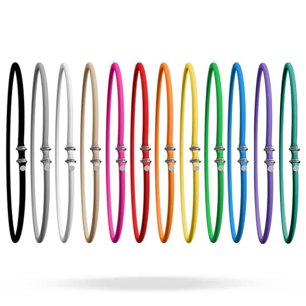 bellicon Seilringe in verschiedenen Farben.