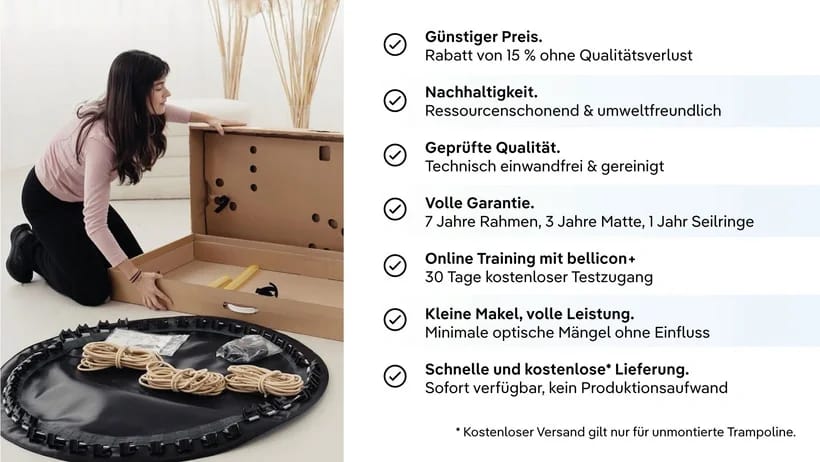 bellicon Retourengerät Aktion: Alle Details auf einen Blick.