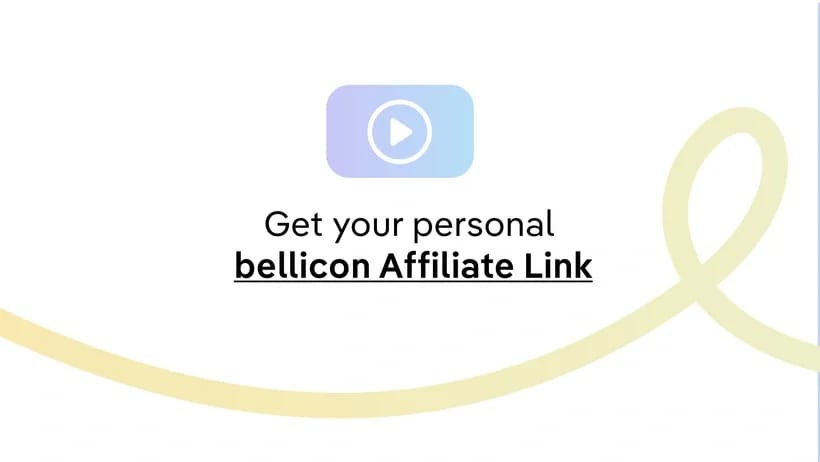 Generate of the bellicon Affiliate-Link.