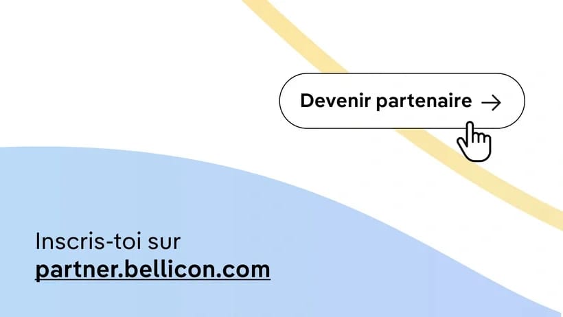 Inscription au programme d'affiliation bellicon.