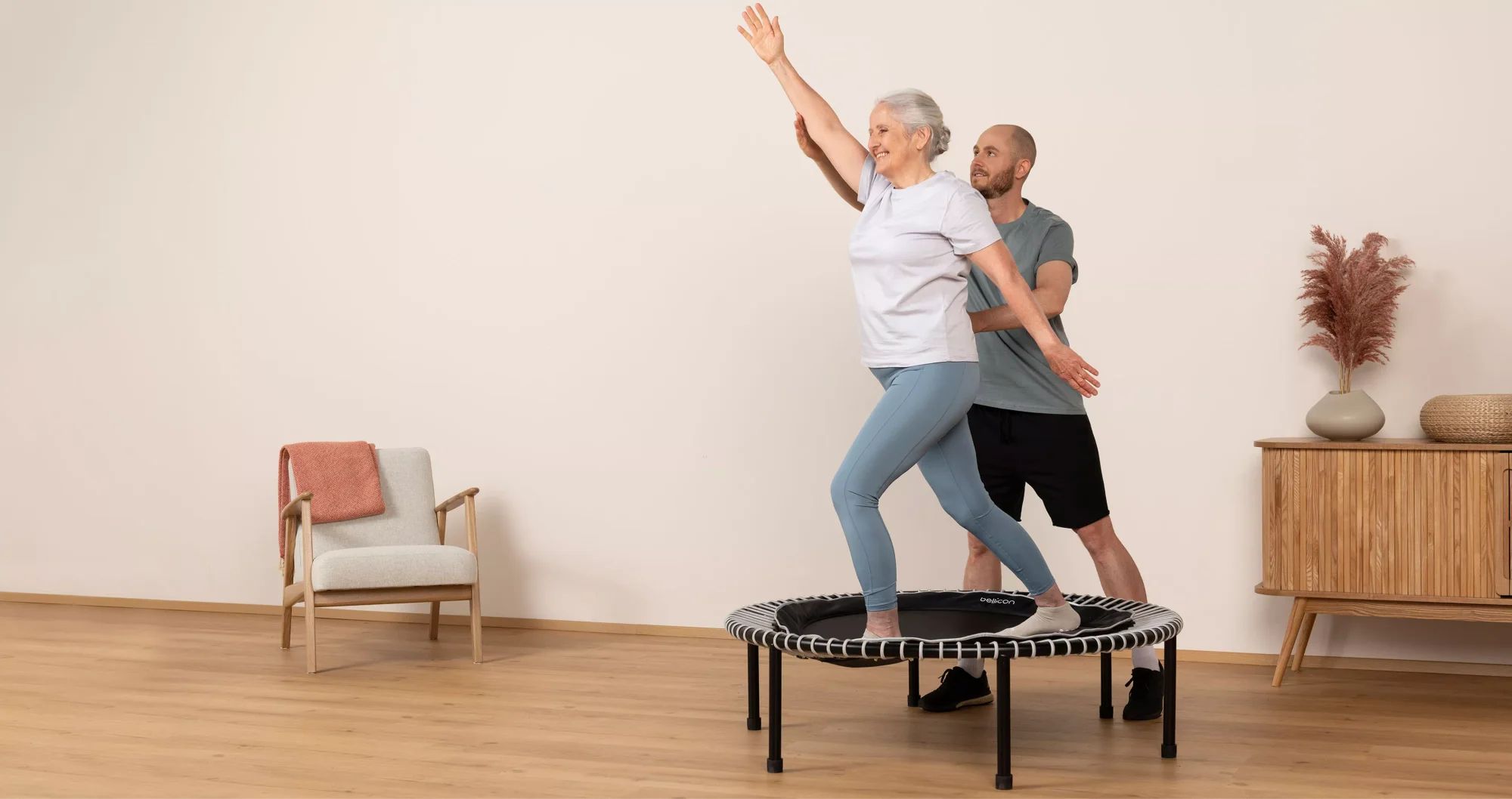 The world's premiere trampoline for empowering your health.
