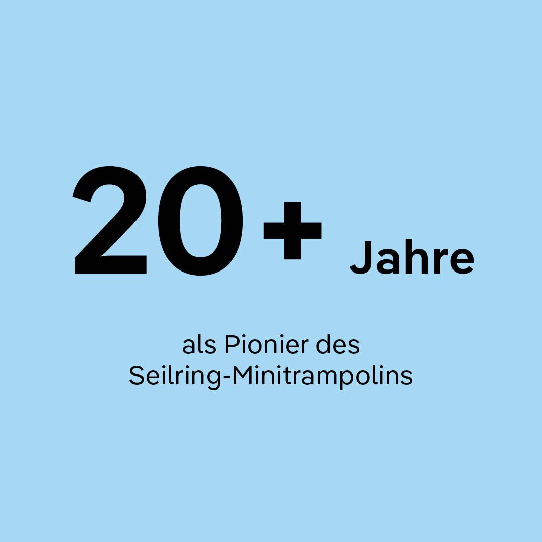 bellicon ist seit über 20 Jahren Pionier im Bereich der Seilring-Minitrampoline