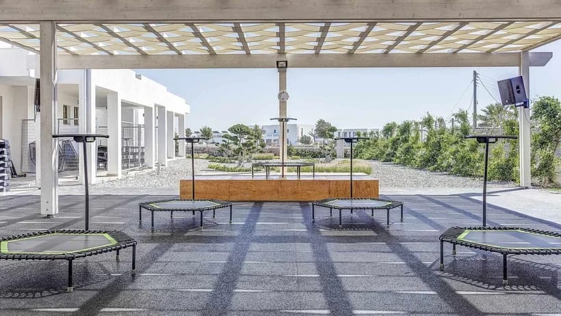 Jumping Kurse im Hotel Plimmiri.