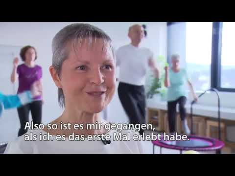 Fit und munter mit dem Mini-Trampolin